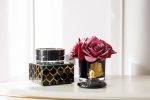 96CN-4504  Свеча ароматическая French morning tea в вазе  в упаковке 185 гр — изображение 2