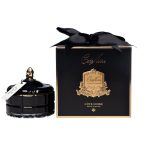 96CN-4504  Свеча ароматическая French morning tea в вазе  в упаковке 185 гр