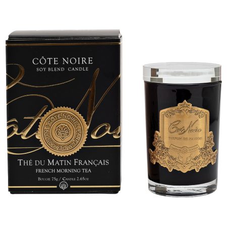 96CN75010 Свеча ароматическая French Morning Tea в стакане в упаковке 75 гр.