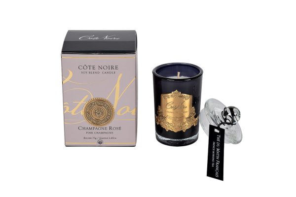 96CN7518 Свеча ароматическая Pink Champagne в стакане в упаковке 75 гр. — изображение 2