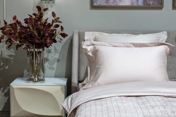 9F28558-BR Веточка эвкалипта с цветами листья бордовые 72см (24) — изображение 4