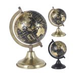 A54910220 Глобус на подставке черный/золотой d22*36см асс(2)