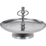 A98021700 Подставка для закусок  металл. цвет хром d21*16см