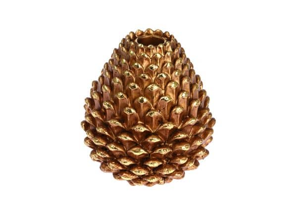 AAA755970 Подсвечник "Шишка" цвет золото d9