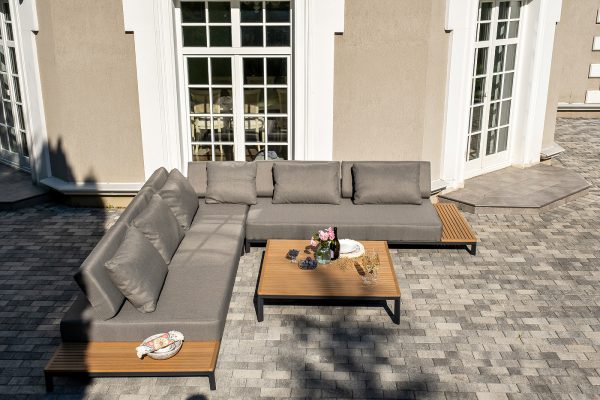 "Амальфия" трансформирующаяся лаунж-зона из алюминия, цвет графит — изображение 4