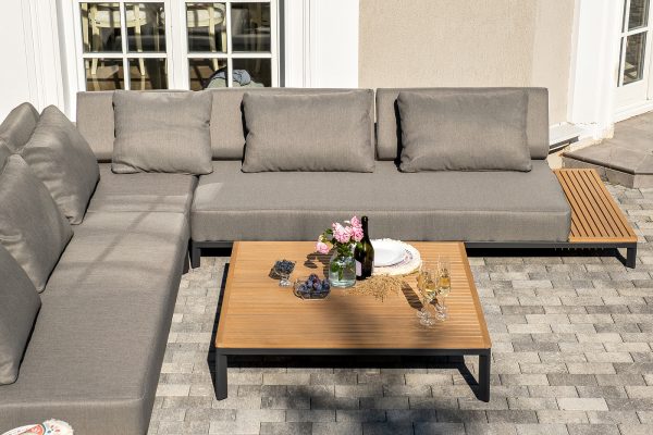 "Амальфия" трансформирующаяся лаунж-зона из алюминия, цвет графит — изображение 5