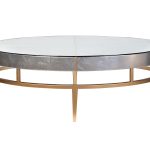 ART-2705-CF Стол журнальный "Futuro" серебристый 132*76*46см