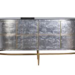 ART-2705-S Комод "Futuro" серебристый 183*51*91см