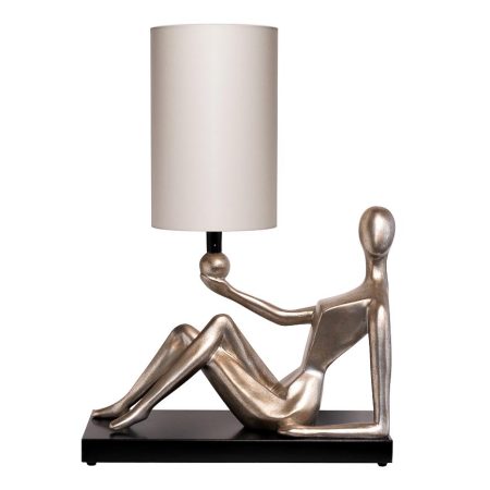 ART-4441-LM1 Лампа настольная плафон бежевый 46*25*66см