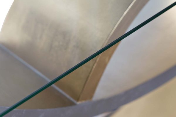 ART-4472-D Консоль "Circus" со стеклом 157*46*82см — изображение 3