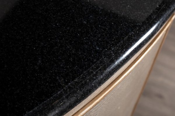 ART-N2911-S Комод серебристый с каменн.столешницей 160*43*102см — изображение 4