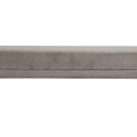 Банкетка Prima на метал опорах бежевая Velvet BEG 40*160*40см