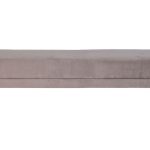 Банкетка Prima на метал опорах серо-бежевая Роман23 40*160*40см