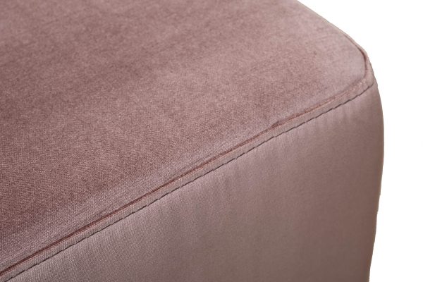 Банкетка Stella 60 прямоугольная сиреневая Velv Siren 60*38*40см — изображение 3