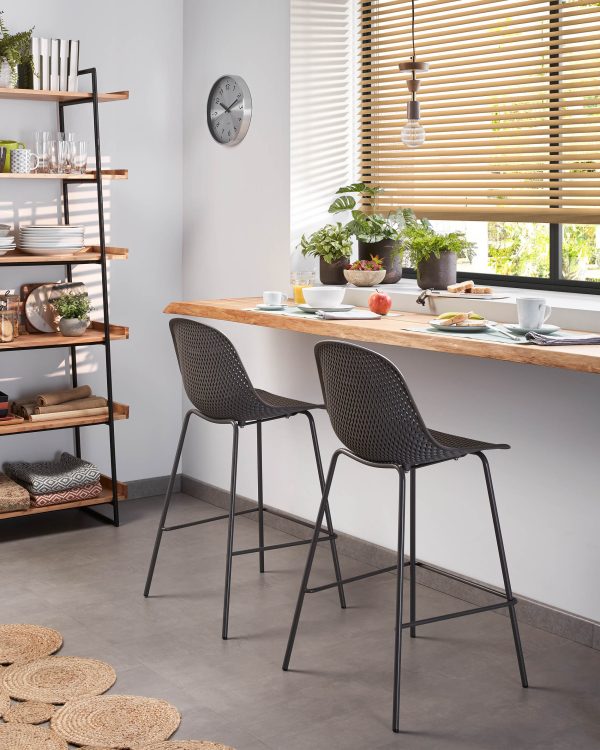 Барный стул Quinby серый — изображение 2