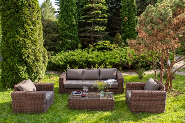 "Барселона" лаунж-зона из искусственного ротанга