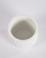 Белая банка из искусственного камня Ateneas — изображение 3