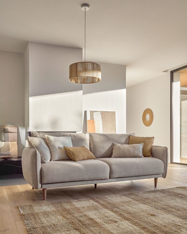 Carlota 3-местный диван бежевого цвета 210 см — изображение 3