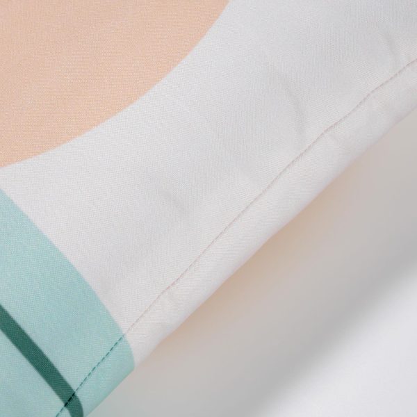 Чехол для подушки Glendale с розовым кругом 45 x 45 см — изображение 2