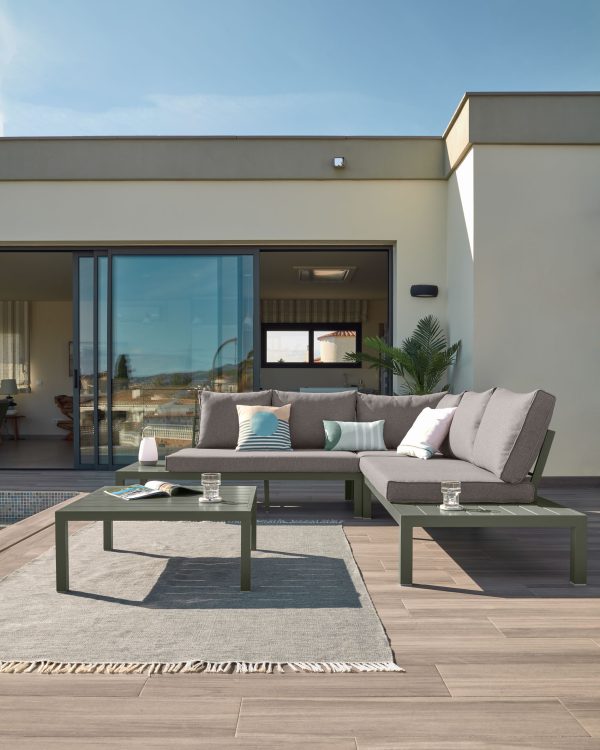 Чехол для подушки Glendale с розовым кругом 45 x 45 см — изображение 4