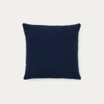 Чехол для подушки Minec синий 100% лен 45 x 45 см