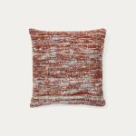 Чехол на подушку Yadit из терракотовой вискозы и хлопка 45 x 45 см