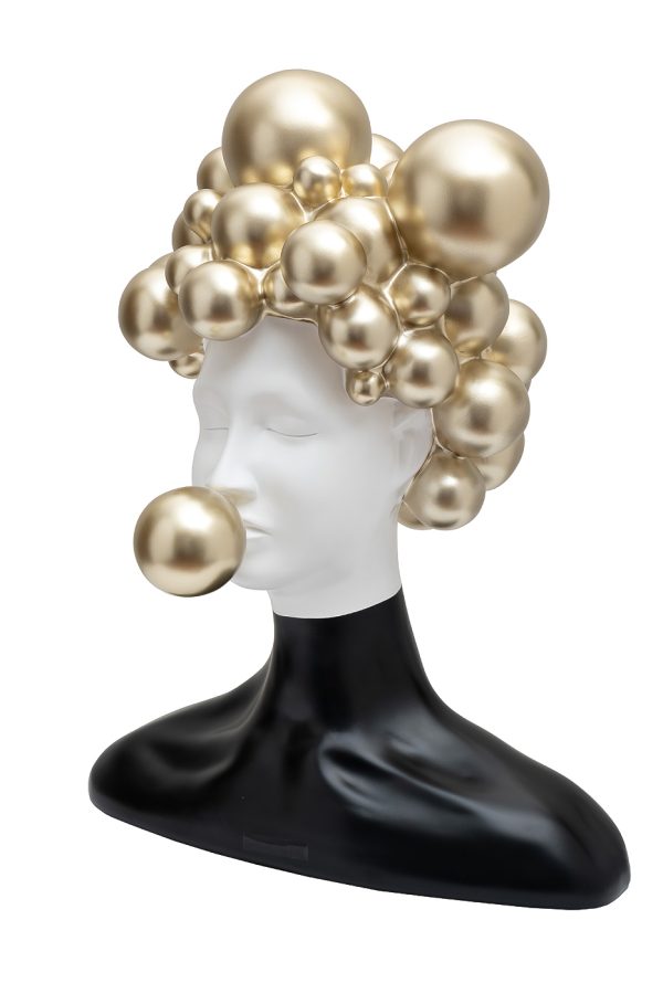 D3831 Статуэтка "Настроение" черный/золото 38*31*47см — изображение 2