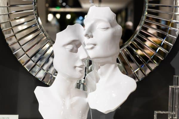 D6043 Статуэтка "Влюбленные" бел. 43*19*60см — изображение 2