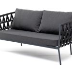 "Диего" диван 2-местный плетеный из роупа