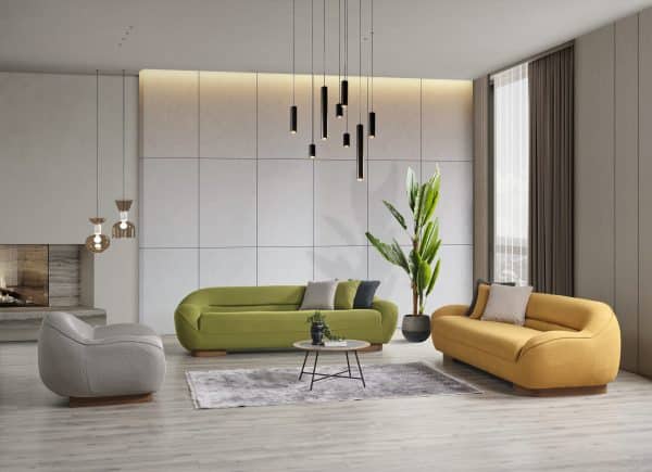 Диван 2-х местный Глен оранжевый — изображение 5