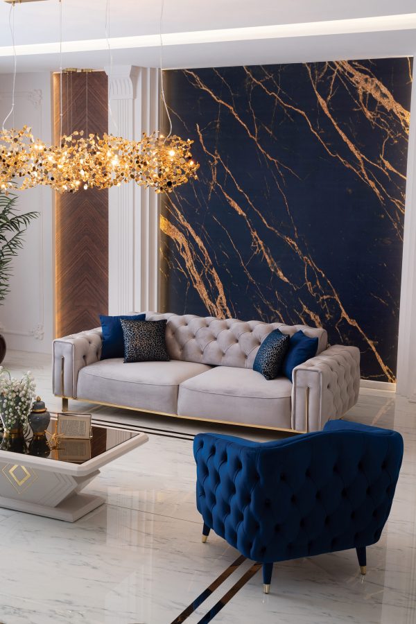 Диван 2-х местный Голд серый — изображение 5