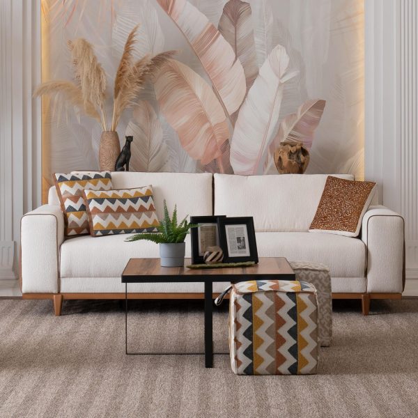 Диван 2-х местный Касса бежевый — изображение 2