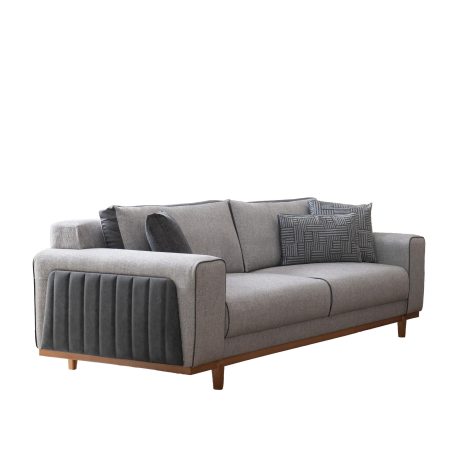 Диван 2-х местный Касса серый