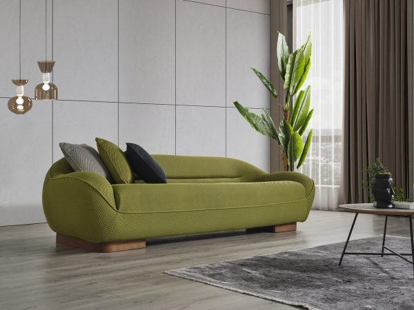 divan-3-h-mestnyj-glen-zeljonyj-1 Диван 3-х местный Глен зелёный — изображение 2