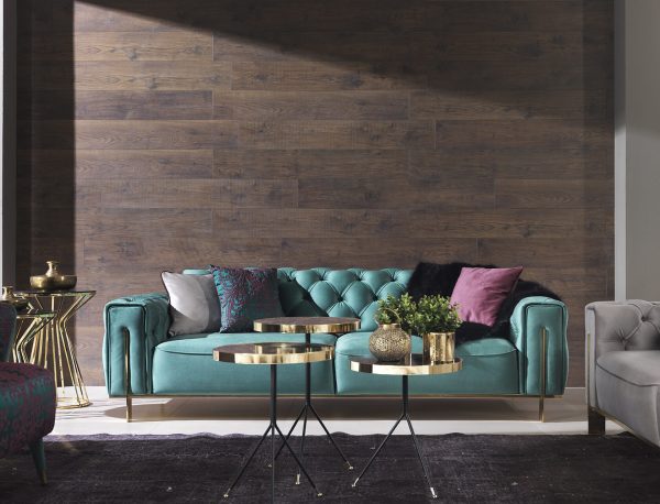 Диван 3-х местный Голд бирюзовый — изображение 2