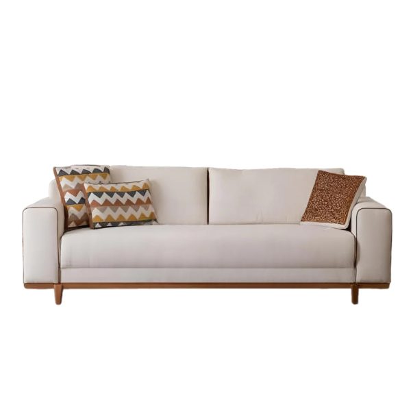 Диван 3-х местный раскладной Касса бежевый — изображение 2