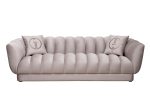 Диван Fabio трехместный велюр бежевый Colton1001-SERROS 239*95*72см