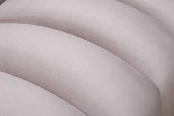 Диван Fabio трехместный велюр бежевый Colton1001-SERROS 239*95*72см, 2 подушки — изображение 5