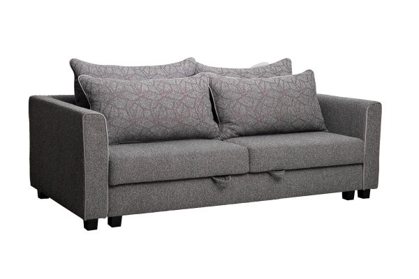 букле серый Flona SER+Buta SER 225*102*92см