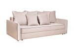 Диван Mores(K)кант трехмест.раскл. велюр беж. Colton 002-BEG 226*103*94 — изображение 2