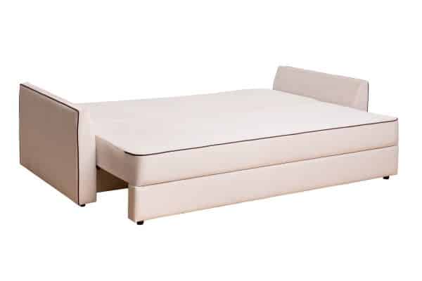 Диван Mores(K)кант трехмест.раскл. велюр беж. Colton 002-BEG 226*103*94 — изображение 3