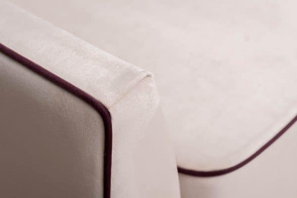 Диван Mores(K)кант трехмест.раскл. велюр беж. Colton 002-BEG 226*103*94 — изображение 5