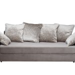 Диван Mores(K)кант трехмест.раскл. вельвет беж. Velv SBEG+Velv ECRU+Umbr SBEG 226*103*94