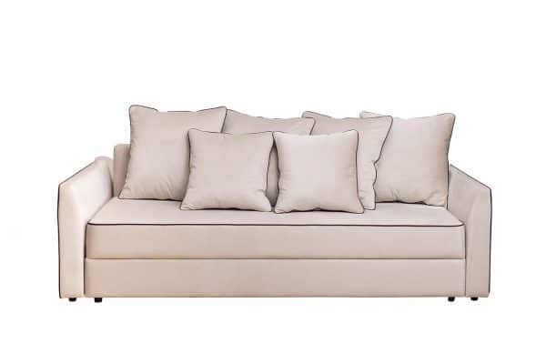 Диван Mores(K)/VD кант трехмест.раскл. велюр беж. Colton 002-BEG 226*103*94