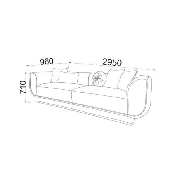 Диван Оскар со столиком — изображение 3