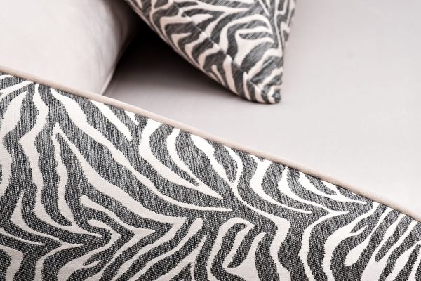 Диван Palazzo 240М трехм. раскладной бежевый/принт Colt002+Ana Beg 240*105*95см — изображение 4