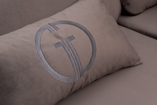 Диван Palazzo 240М трехм. раскладной серый Ром504+Ром504 240*105*95см — изображение 4