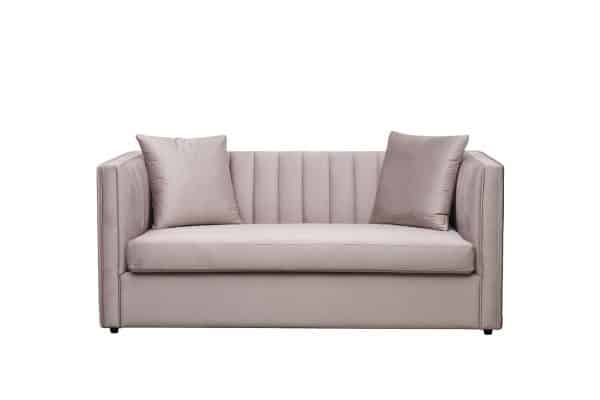 Диван Paolo двухместн.раскл. велюр беж. Colt1001 182*90*78см