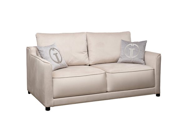 Диван Portofino 180 двухм раскл с кантом св-серый Colt030+Colt025 — изображение 2