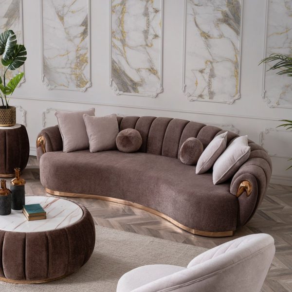 Диван Прадо коричневый — изображение 3